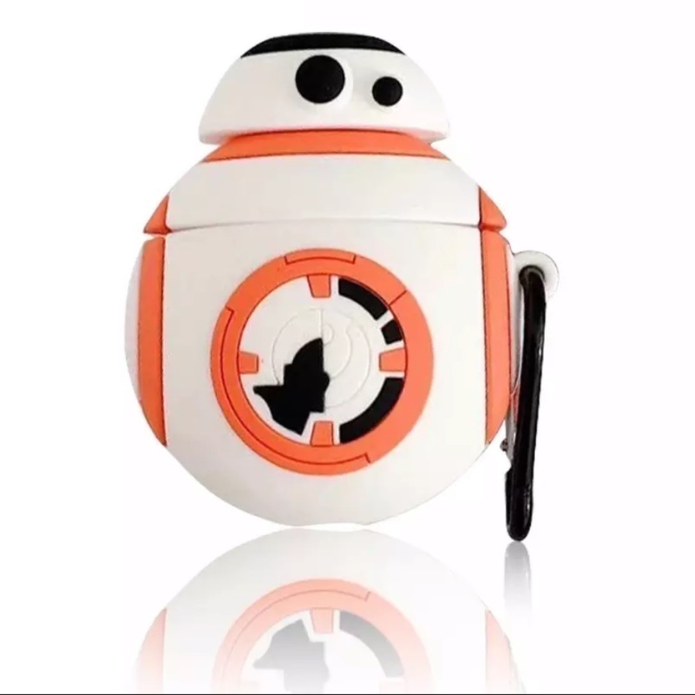 AIRPODS 1 & 2 ONLY - STAR WARS BB8 AIR PODS AIRPODS 1 & 2 CUSTOM EARBUDS CASE